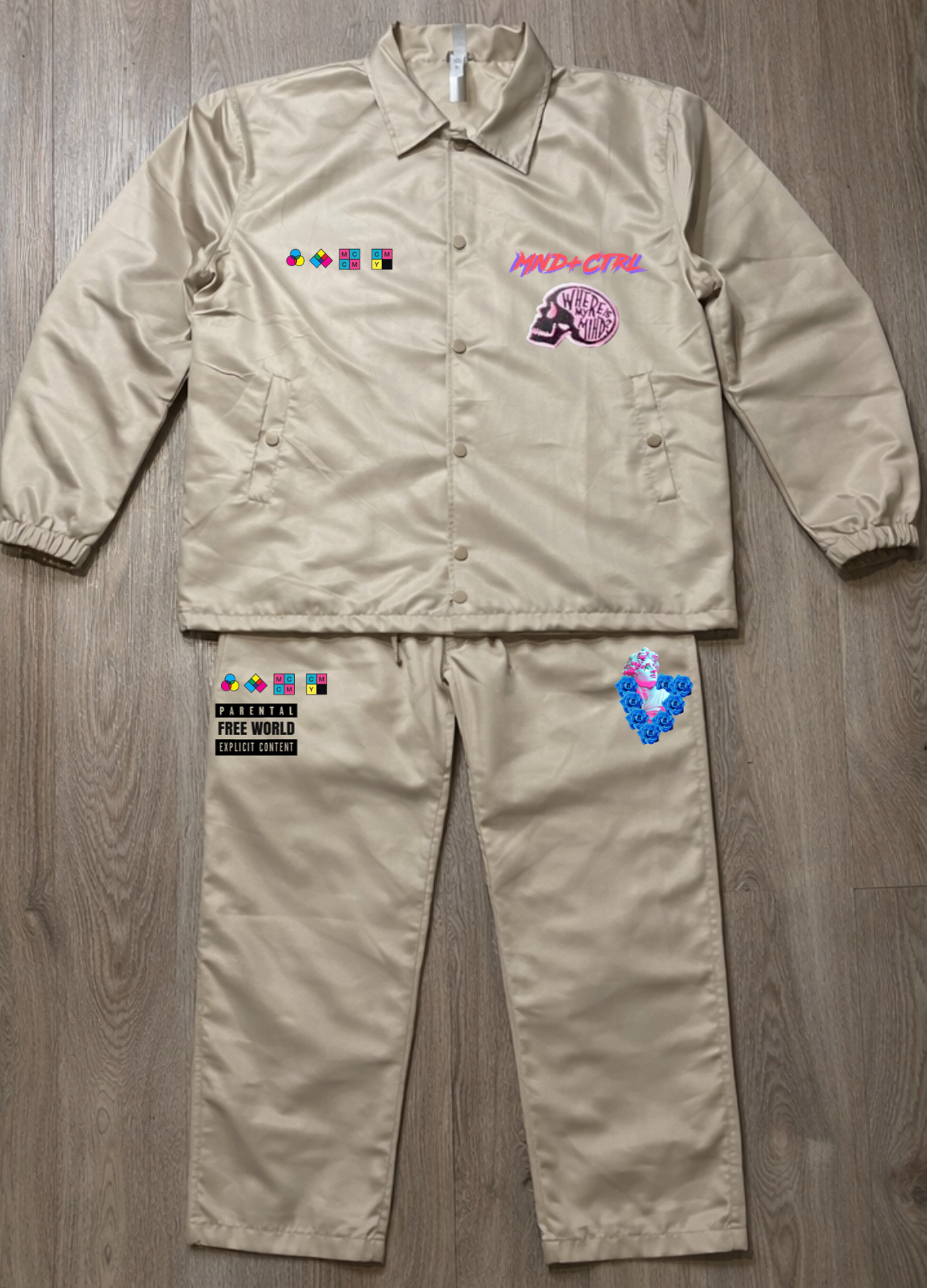 MND+CTRL Vintage ll ⚡️ GOLD: The Focused Mind Set (MULTIPLE SIZES AVAILABLE)